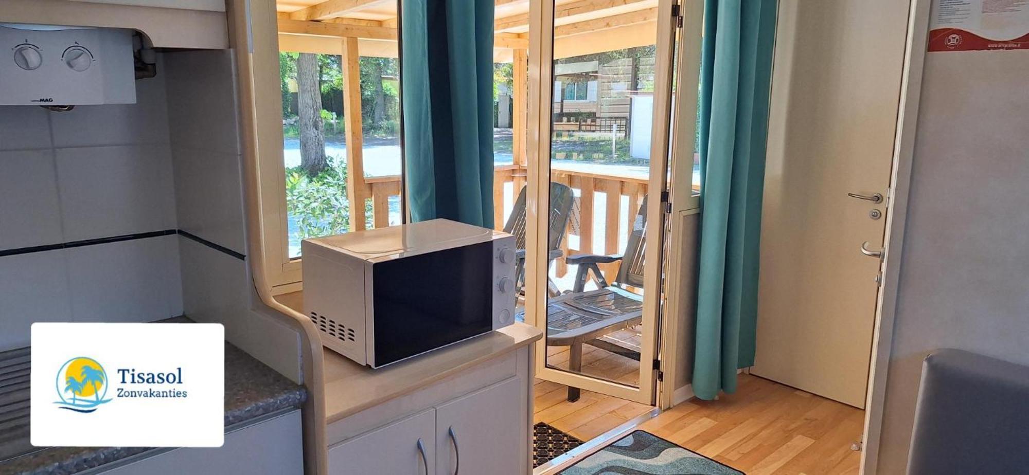 Mobile Home Viareggio - Including Airco- Camping Paradiso - G008 Luaran gambar